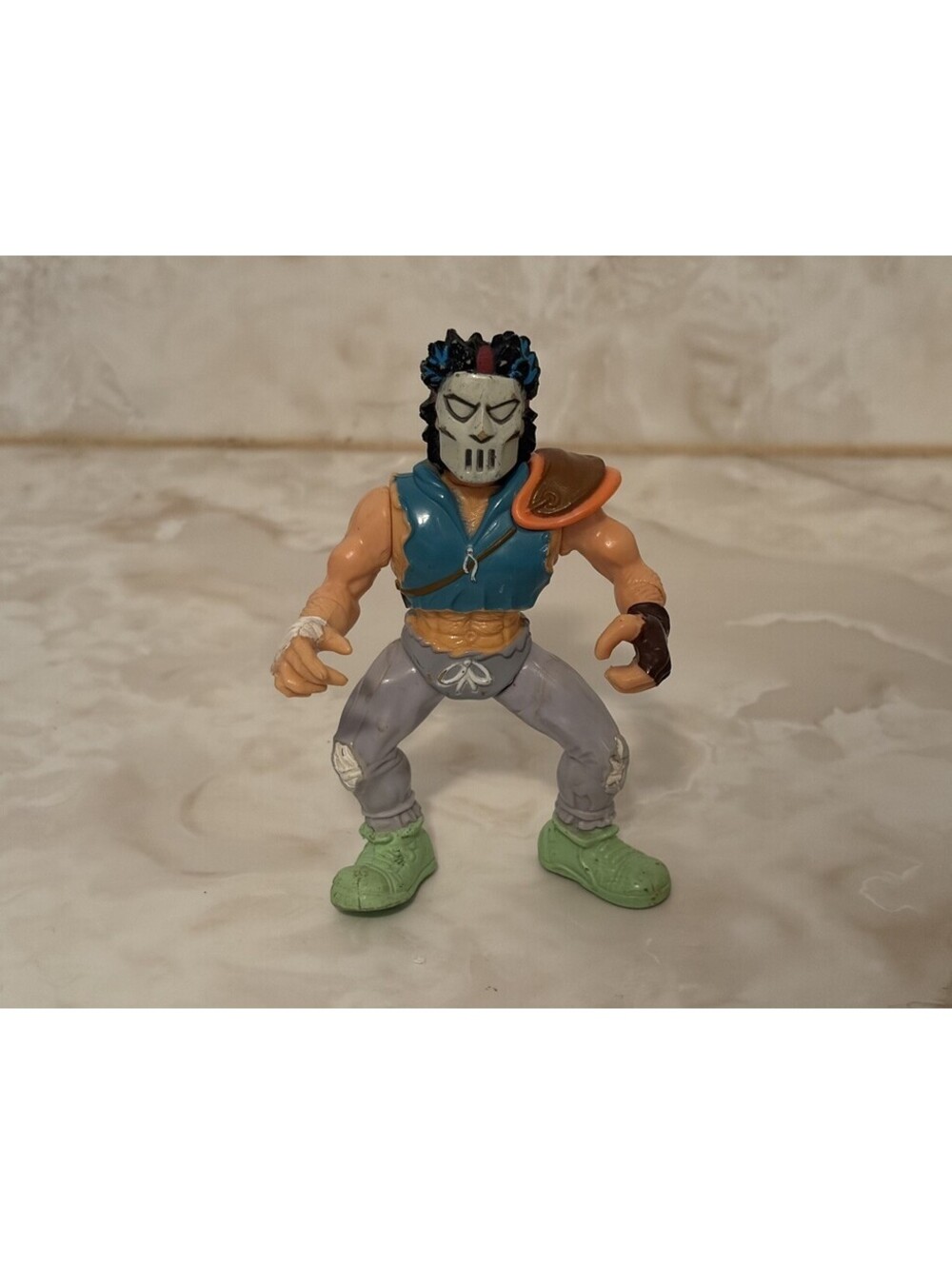 Vintage 1989 Teenage Mutant Ninja Turtles TMNT Casey Jones Action Figure Toy
